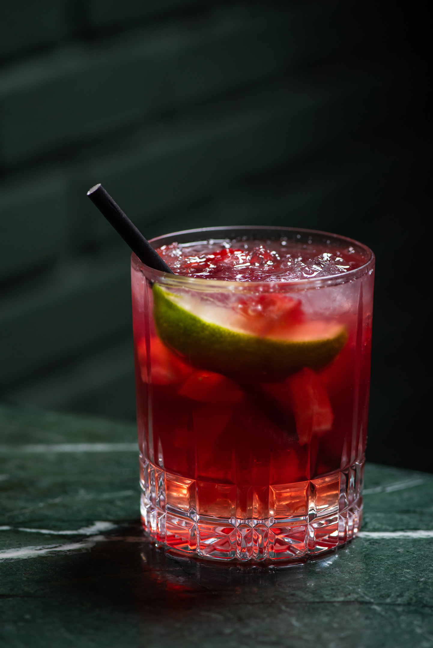 he signature Cilicia Cocktail, a refreshing and colorful drink.